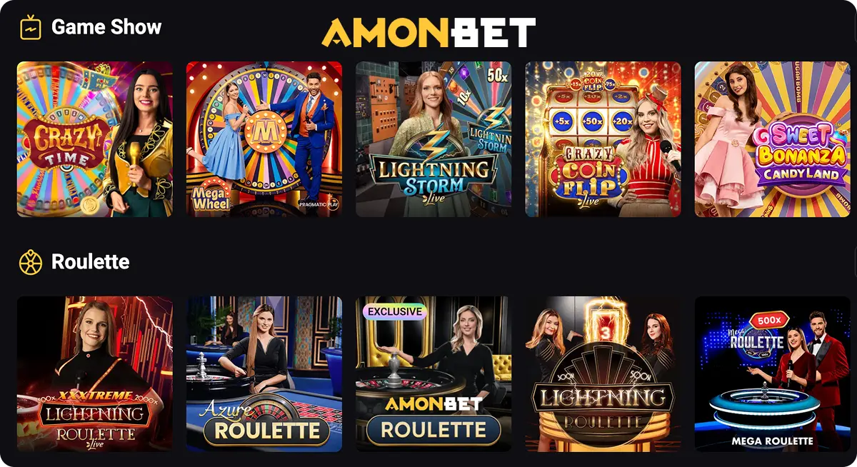 Amonbet Live Casino